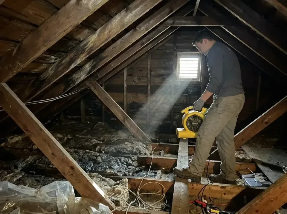 attic-water-damage-drying-proc-007 — frequently asked questions, Emergency Water Extraction & 24/7 Flood Response in Callawa…